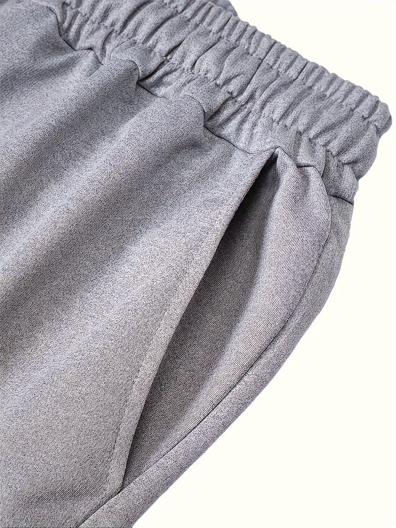 Guy & Dia Single Pack Men's Black and Gray Color-Matching Trousers, Fashionable and Trendy Single Product with Creative Design. Suitable for Sports and Leisure in All Seasons