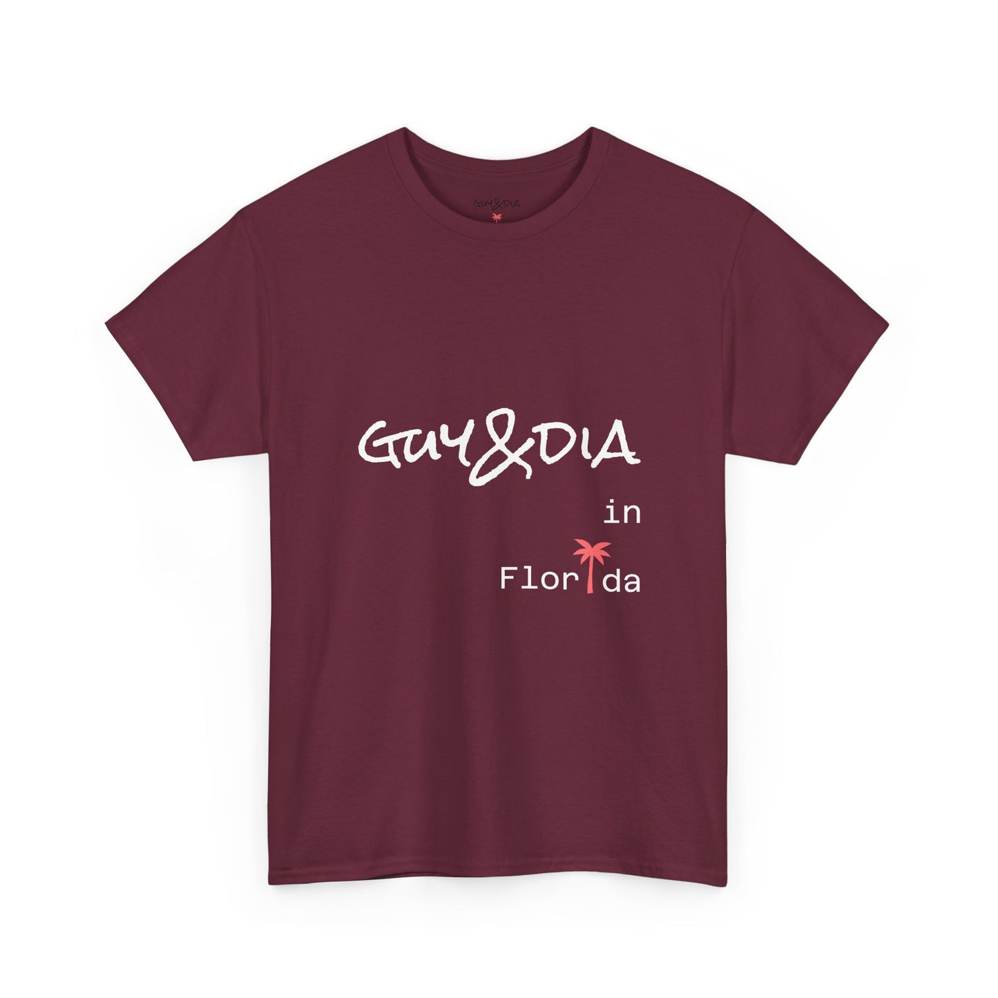 Guy & Dia Florida Vibes Unisex T-Shirt, Casual Cotton Tee, Summer Wear, Travel Shirt, Beach Outfit, Gift for Florida Lovers