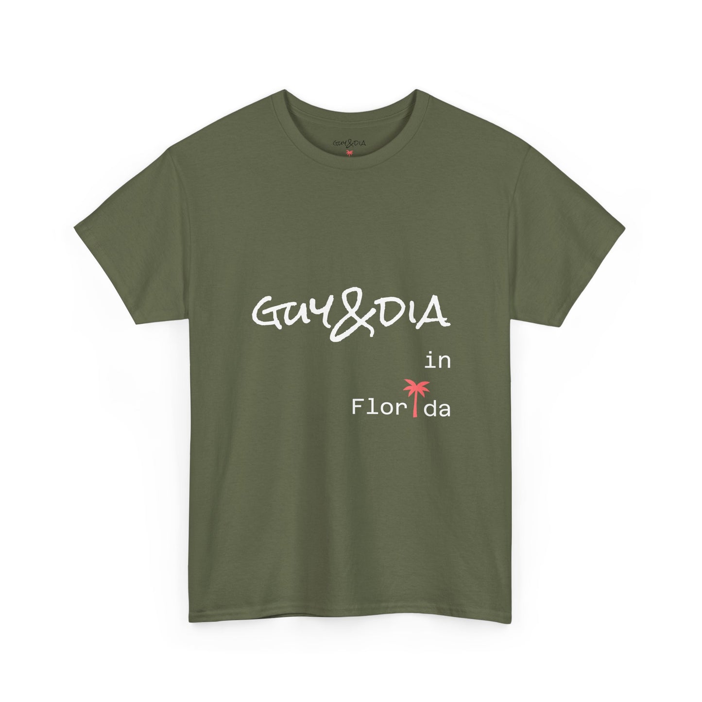 Guy & Dia Florida Vibes Unisex T-Shirt, Casual Cotton Tee, Summer Wear, Travel Shirt, Beach Outfit, Gift for Florida Lovers