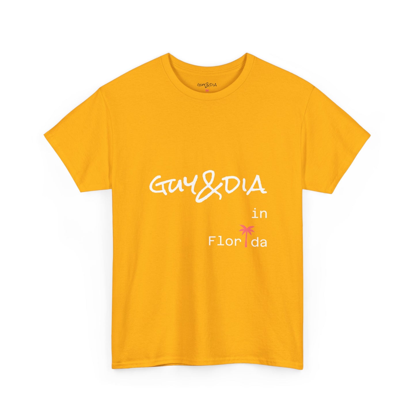 Guy & Dia Florida Vibes Unisex T-Shirt, Casual Cotton Tee, Summer Wear, Travel Shirt, Beach Outfit, Gift for Florida Lovers