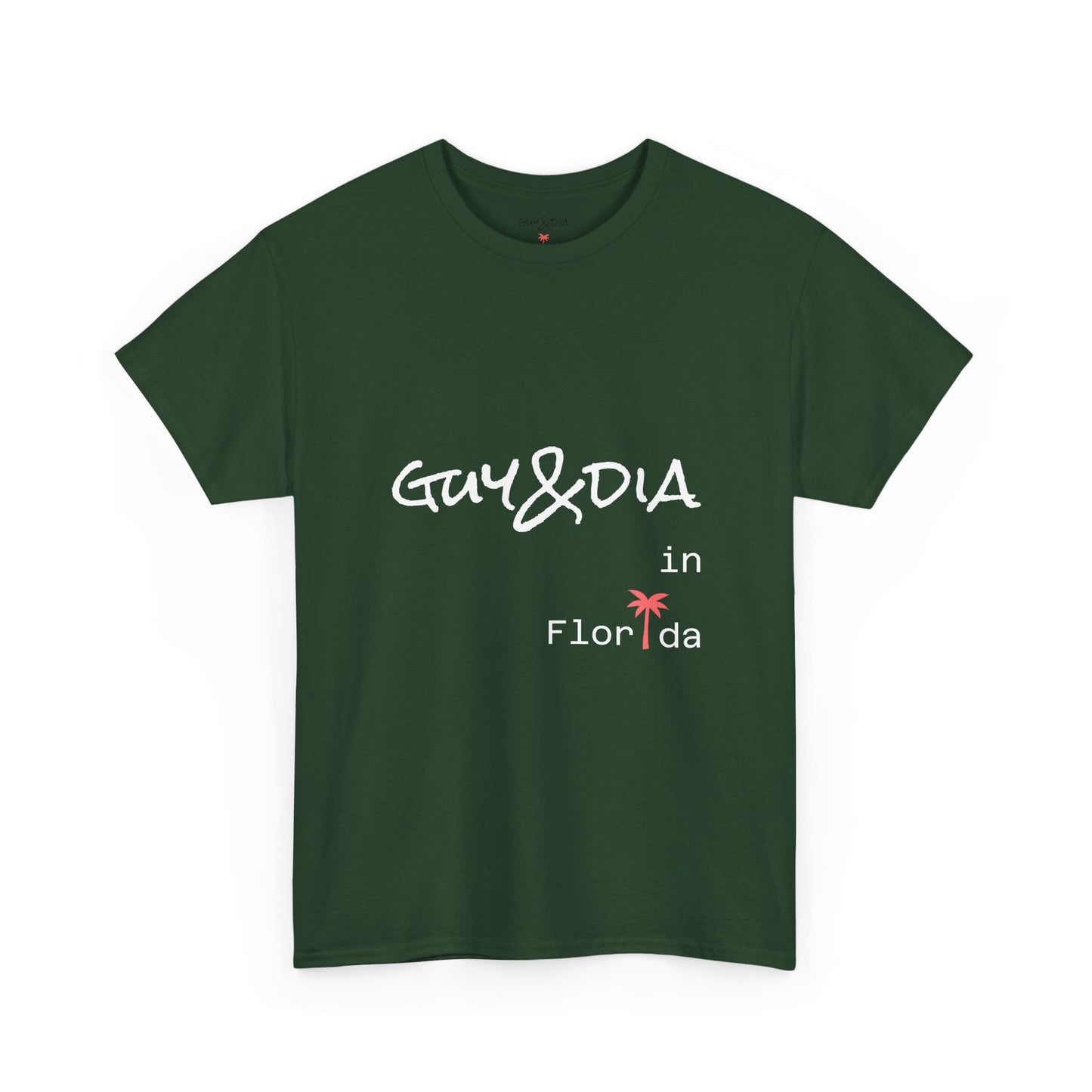 Guy & Dia Florida Vibes Unisex T-Shirt, Casual Cotton Tee, Summer Wear, Travel Shirt, Beach Outfit, Gift for Florida Lovers