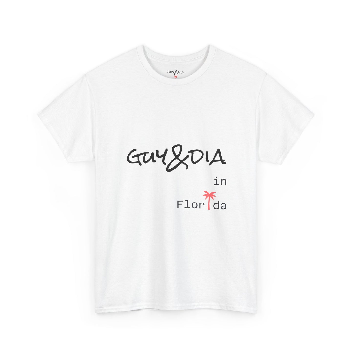 Guy & Dia Florida Vibes Unisex T-Shirt, Casual Cotton Tee, Summer Wear, Travel Shirt, Beach Outfit, Gift for Florida Lovers