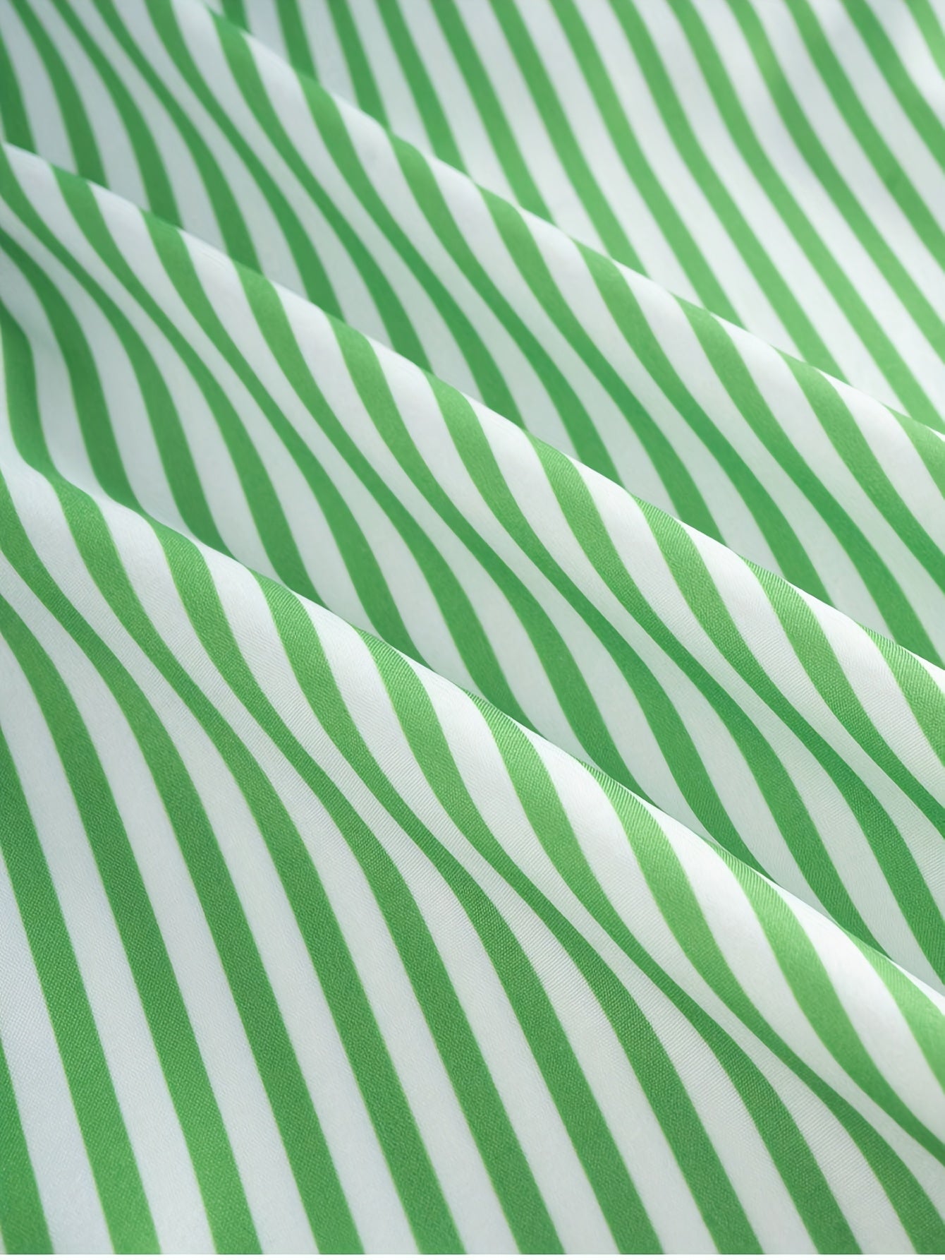 Guy & Dia Plus Size Women's Elegant Striped Shirt - Long Sleeve Button-Up with Tie Neck, Black & White Vertical Stripes, Non-Stretch Fabric, Versatile for Casual or Dressy Outfits | Classic Striped Design | Ladies Blouses