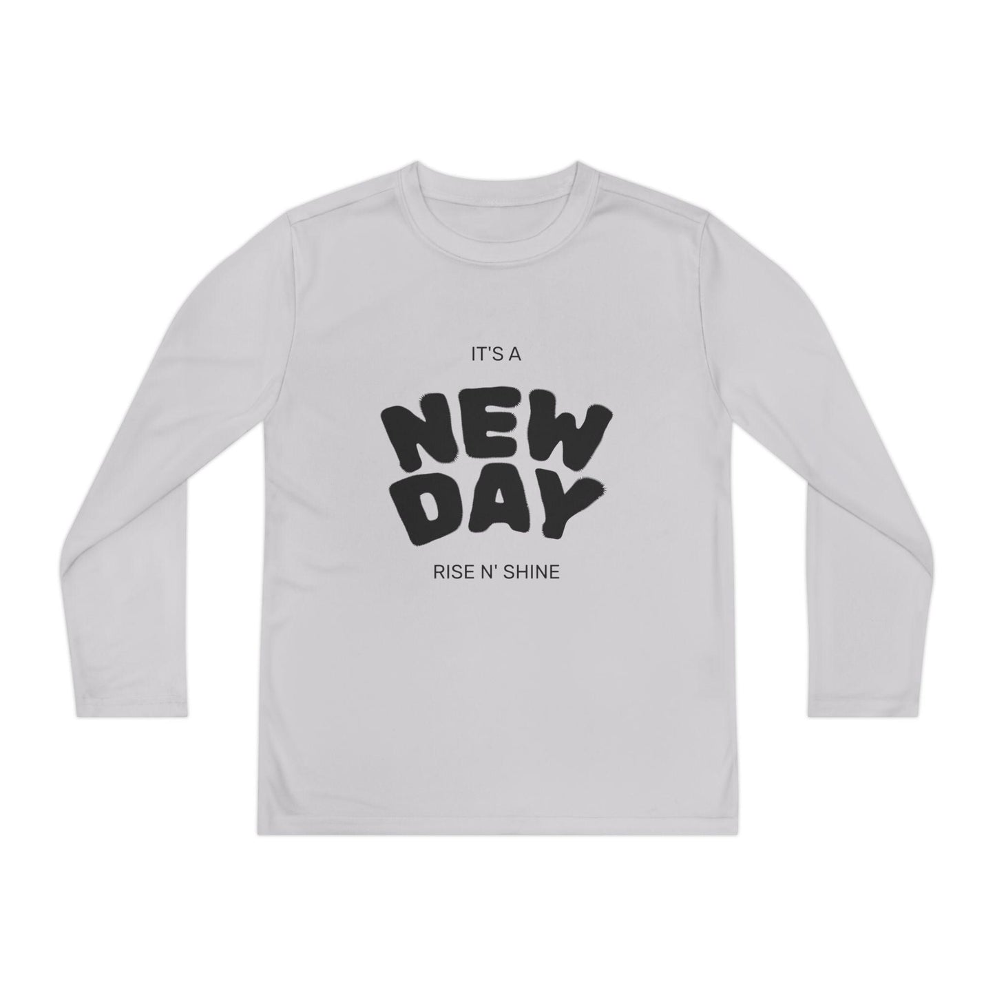 Guy & Dia Youth Long Sleeve Competitor Tee: Lightweight Polyester Activewear