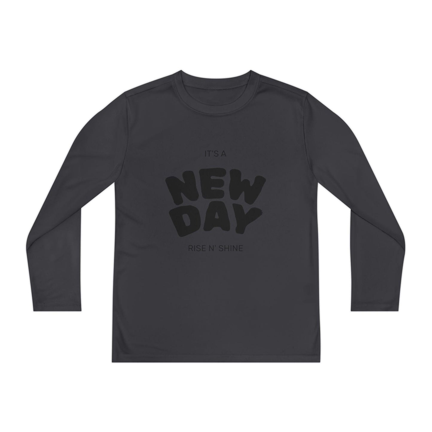 Guy & Dia Youth Long Sleeve Competitor Tee: Lightweight Polyester Activewear