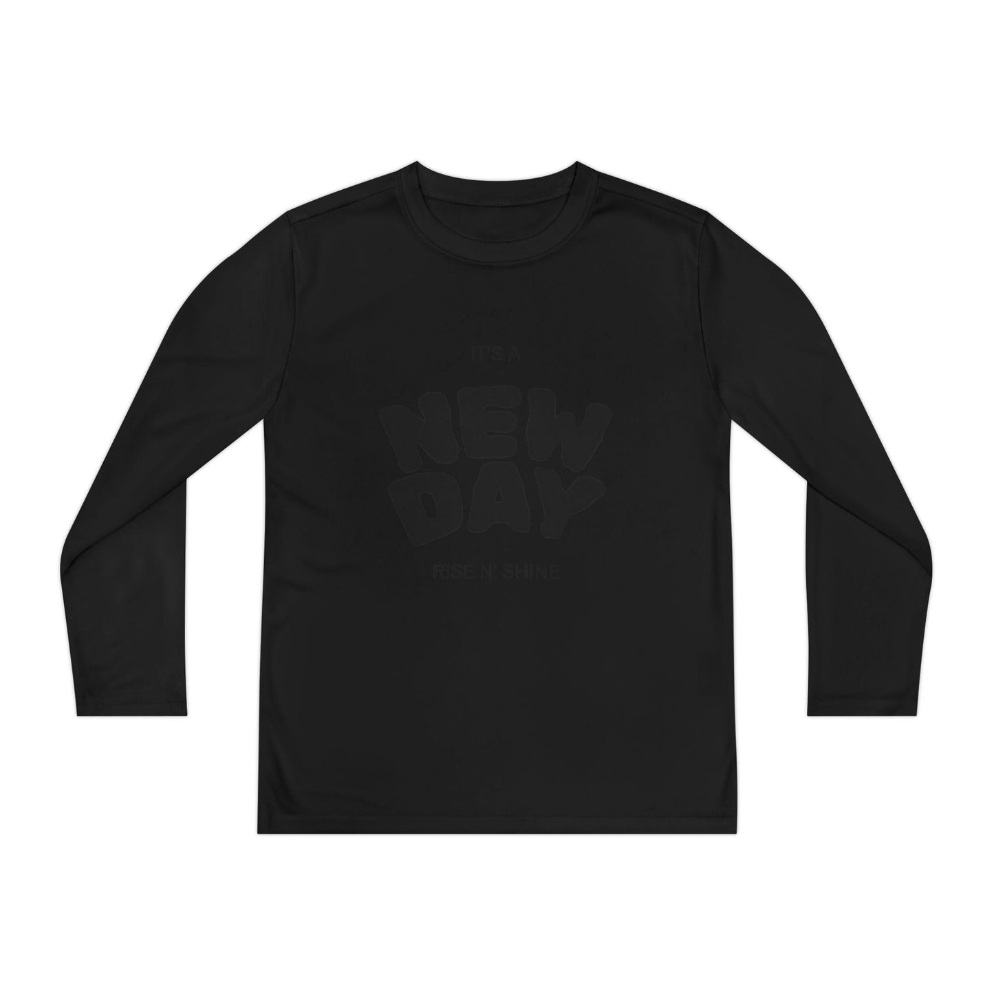 Guy & Dia Youth Long Sleeve Competitor Tee: Lightweight Polyester Activewear