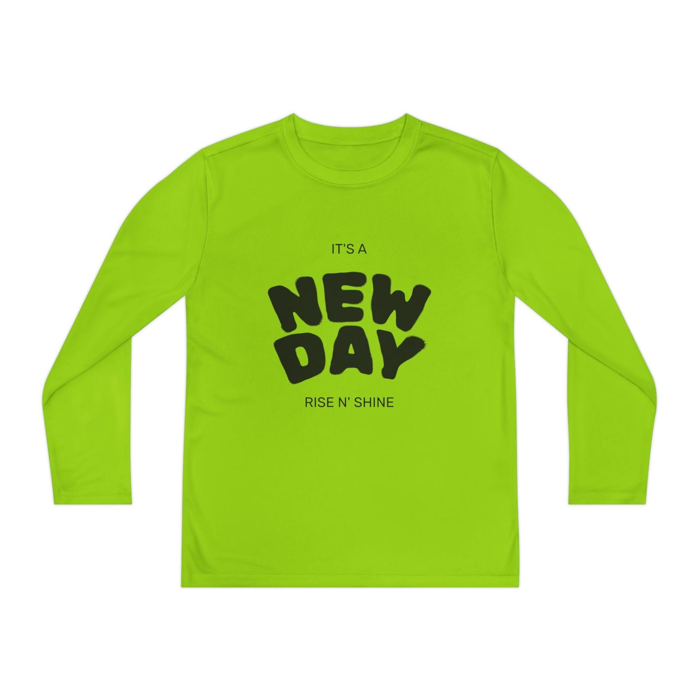 Guy & Dia Youth Long Sleeve Competitor Tee: Lightweight Polyester Activewear