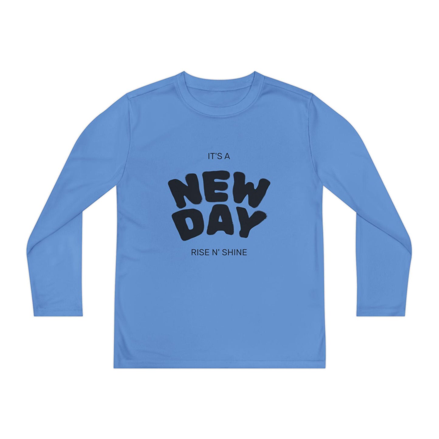 Guy & Dia Youth Long Sleeve Competitor Tee: Lightweight Polyester Activewear