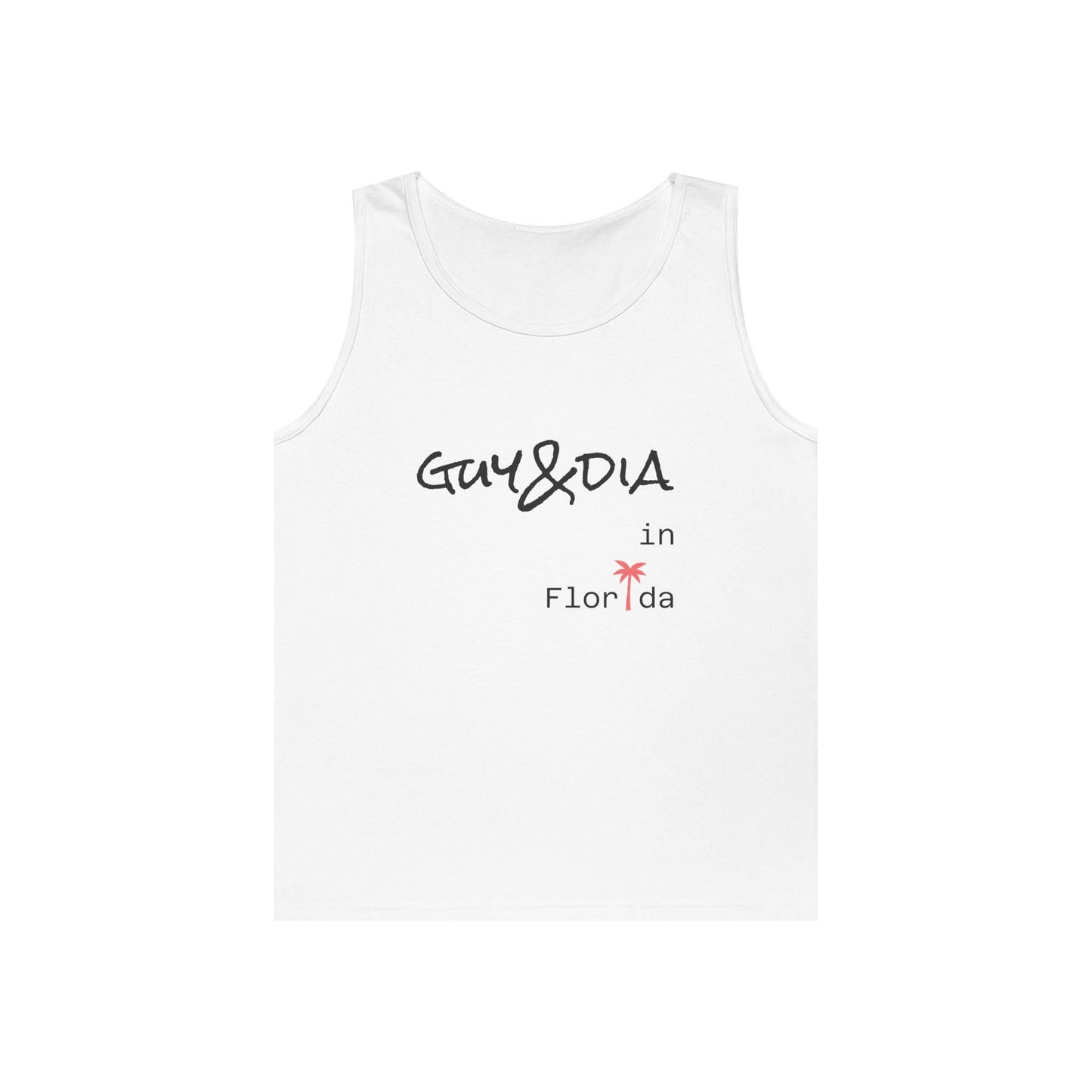 Guy & Dia Tropical Couple's Tank Top: Summer Beachwear