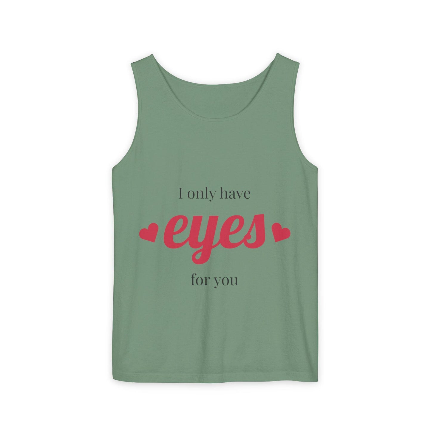 Guy & Dia I Only Have Eyes For You Tank Top, Cute Summer Shirt, Valentine's Day Gift, Romantic Tank, Unisex Fashion Tee