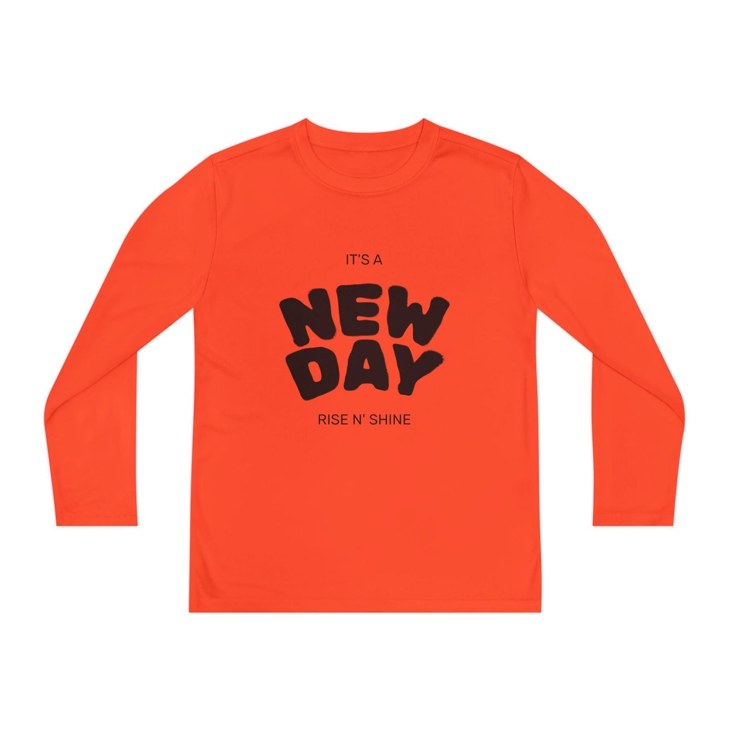 Guy & Dia Youth Long Sleeve Competitor Tee: Lightweight Polyester Activewear