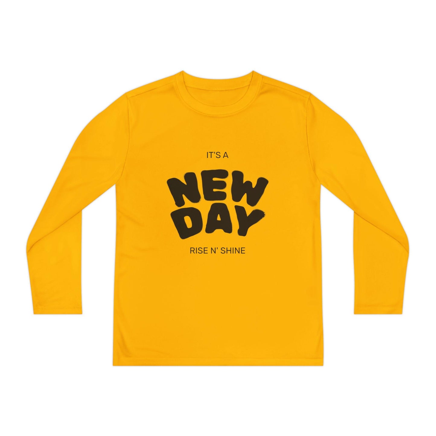 Guy & Dia Youth Long Sleeve Competitor Tee: Lightweight Polyester Activewear