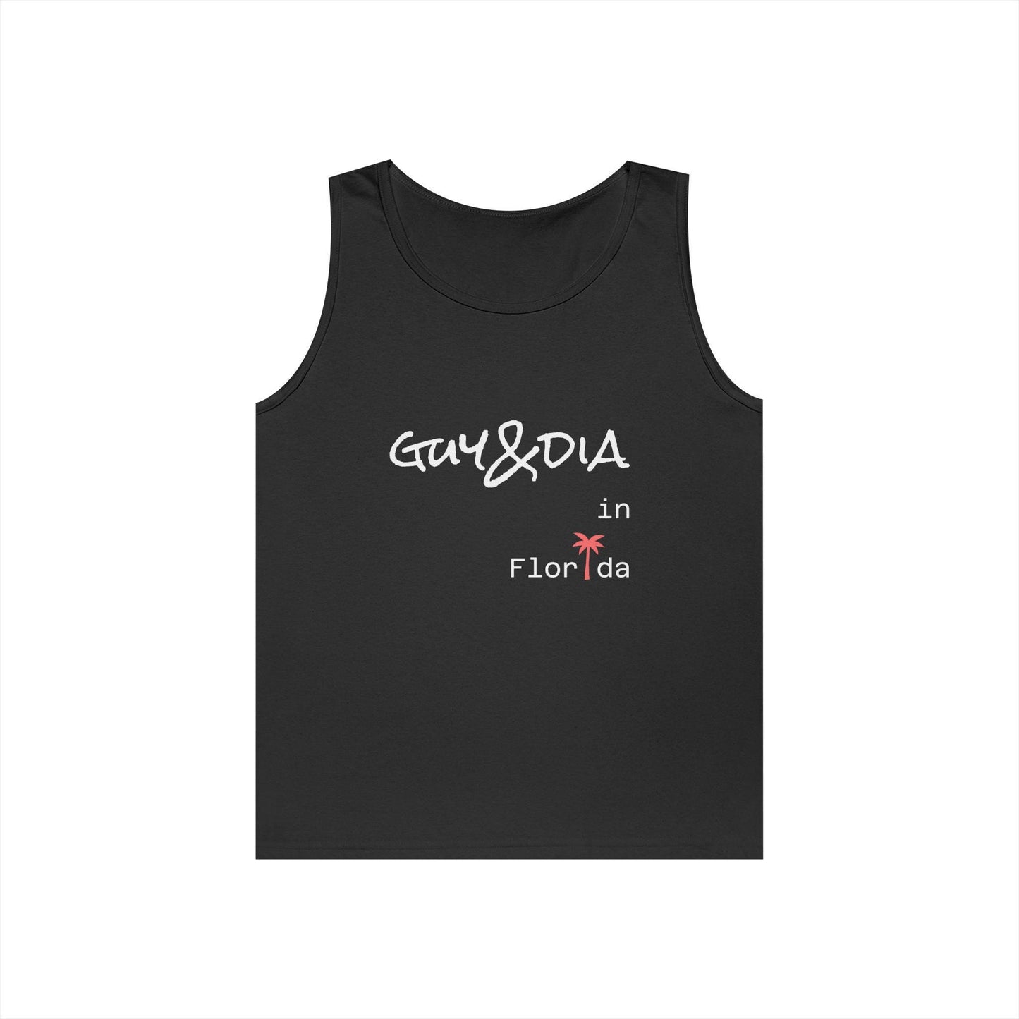 Guy & Dia Tropical Couple's Tank Top: Summer Beachwear