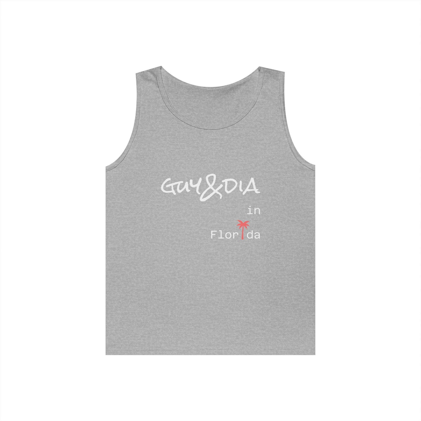 Guy & Dia Tropical Couple's Tank Top: Summer Beachwear
